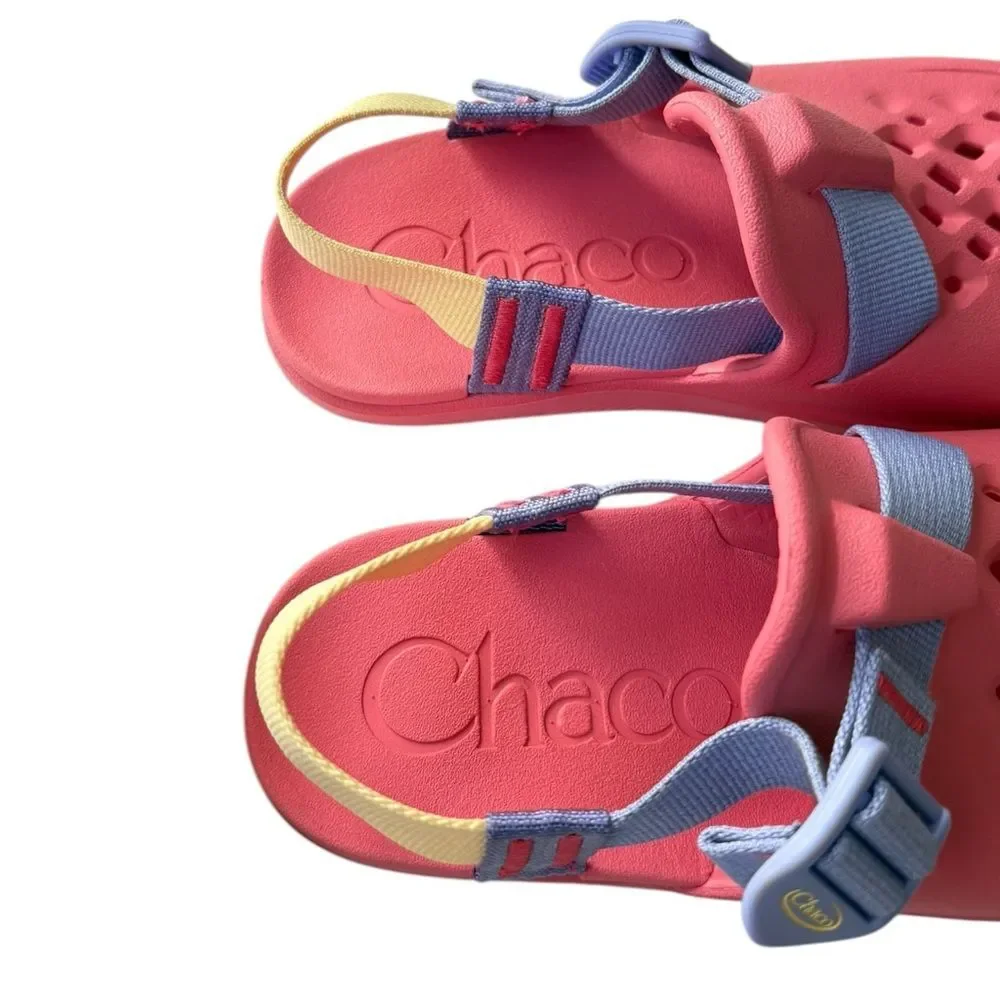 Chaco Kids' Chillos Clog Rose Pink Water Friendly Slip-on Shoes NWOB‎ Size 1